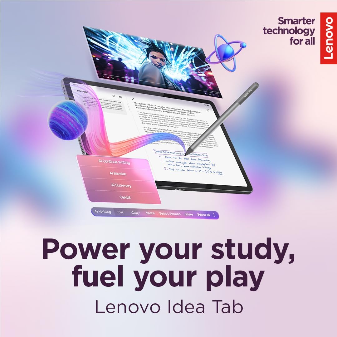 Lenovo Idea Tab - College Tablet - 11″ 2.5K IPS Touchscreen Display